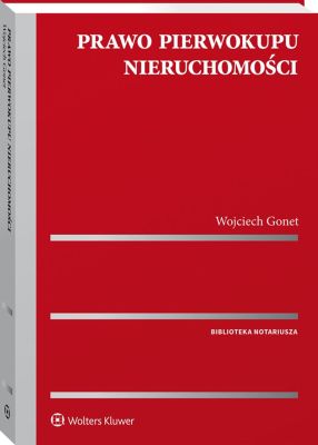 Okładka książki - Prawo pierwokupu nieruchomości